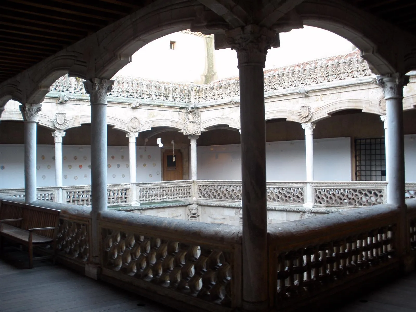 Patio de la Casa de las Conchas, Salamanca
